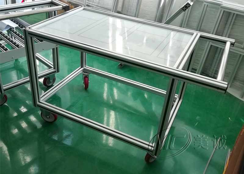 鋁型材小車成品，離不開模型圖的幫助